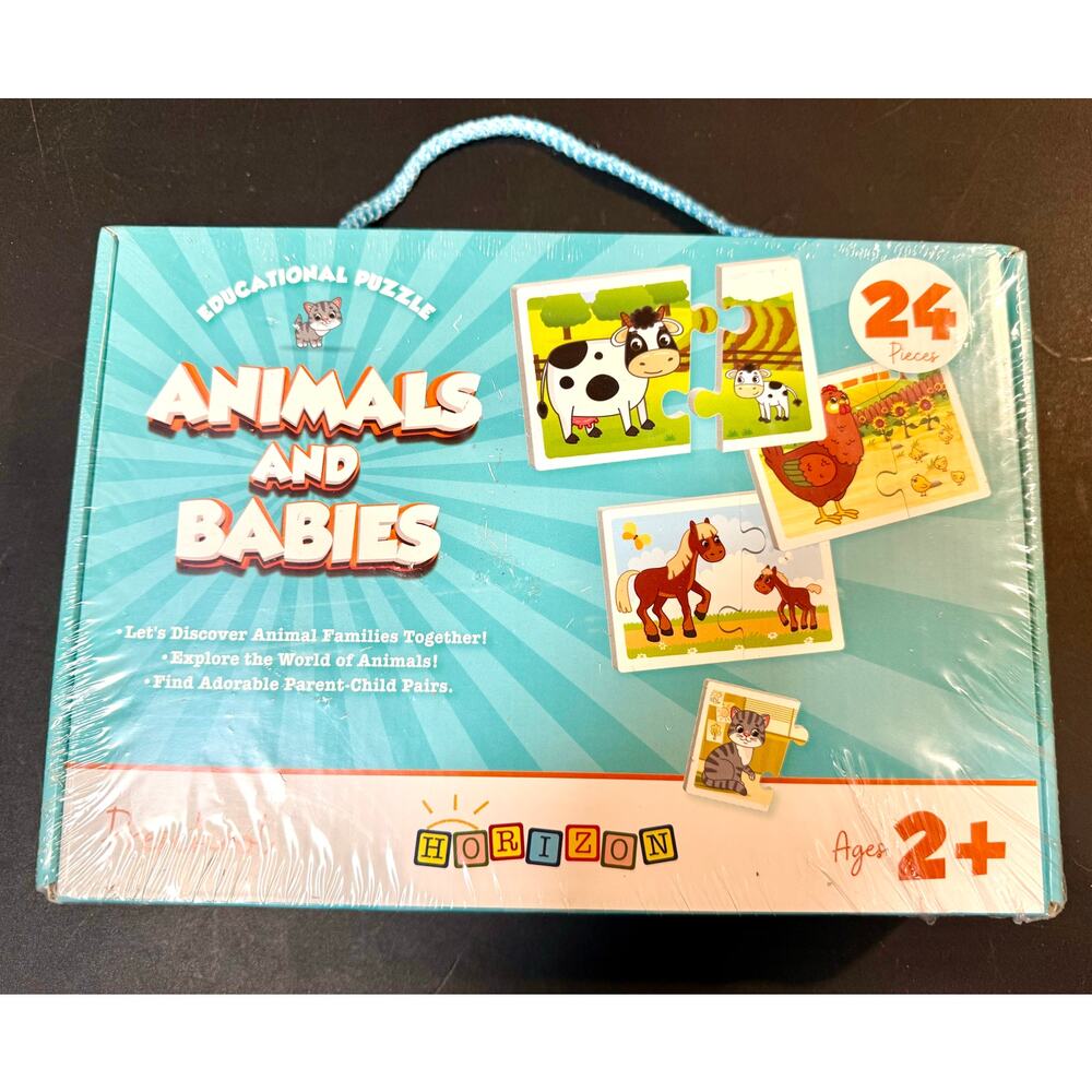 Horizon Educational Puzzle "Animals and Babies" early learning educational farm
